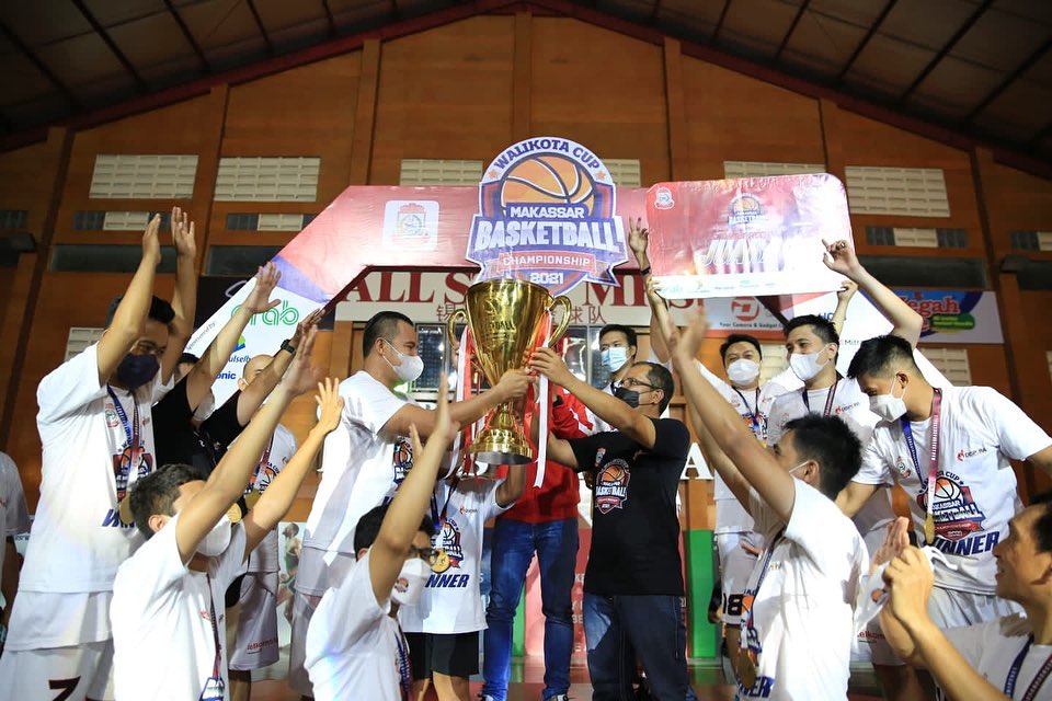 Danny Pomanto Tutup Basket Ball Championship Walikota Cup